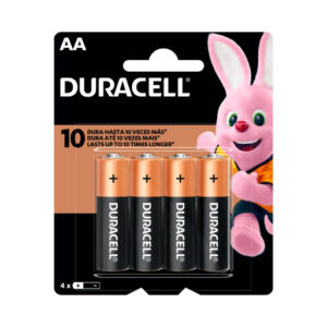 Pilas AA Duracell x 4 und